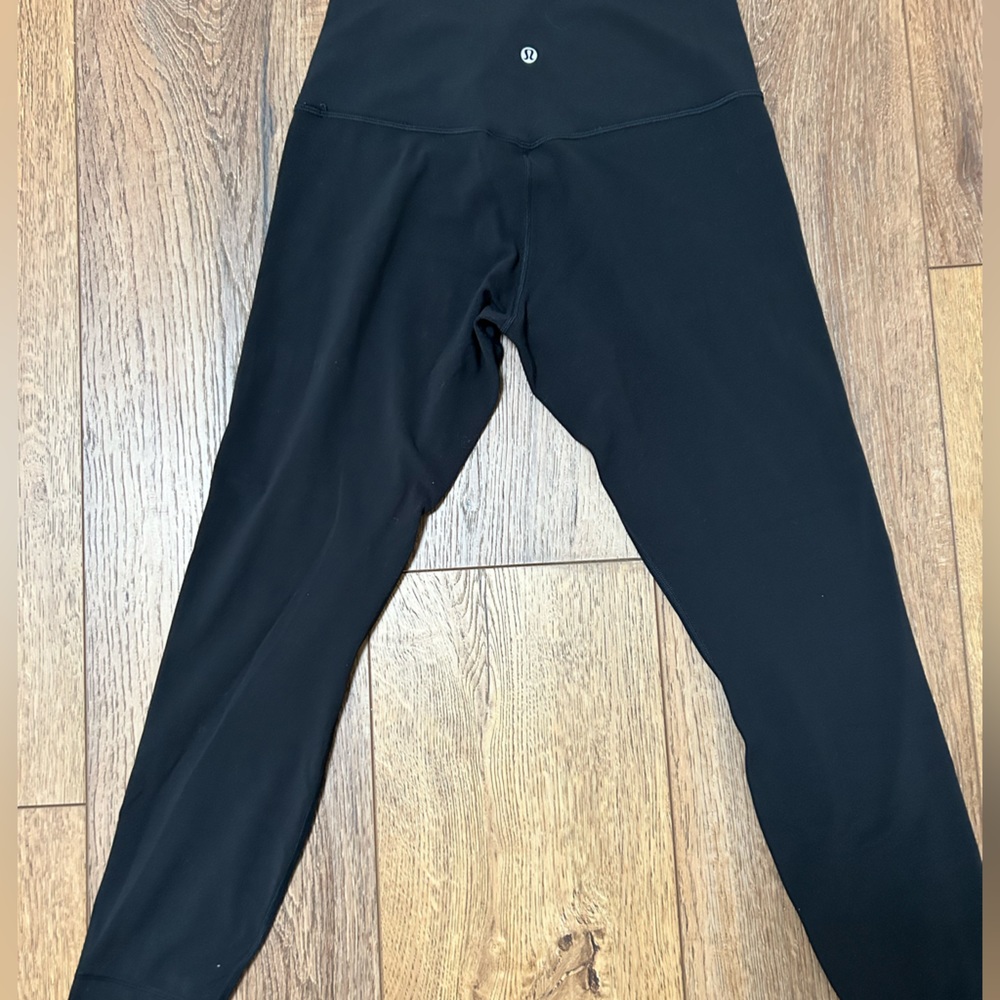 Lululemon Athletic Leggings Color Black Size 10 - Picture 4 of 6